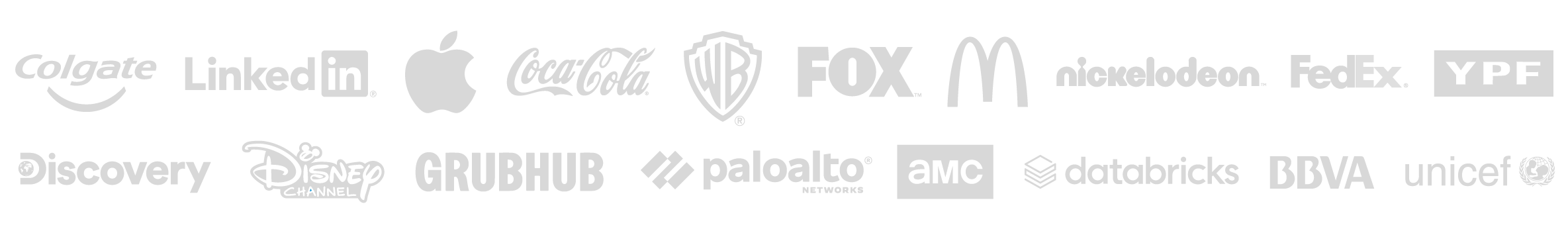 Selected brands and clients